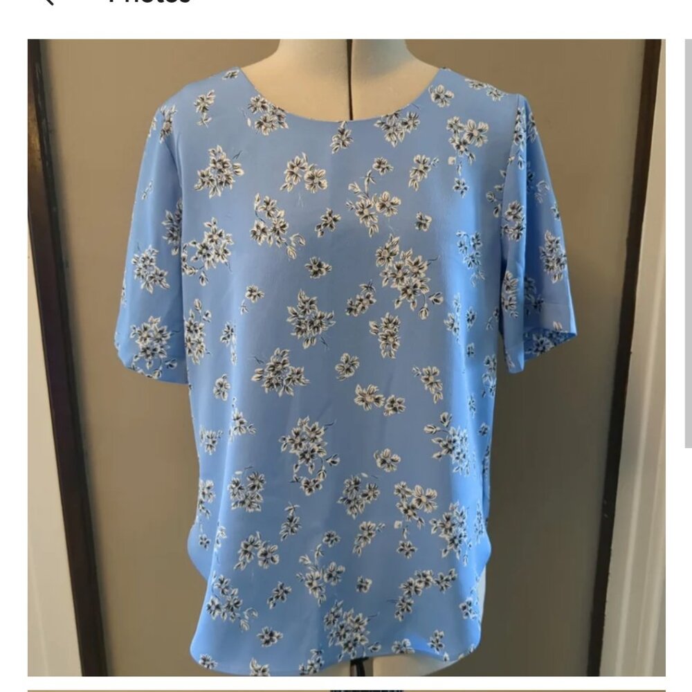 Ann Taylor High Low Hem Top XXSP
